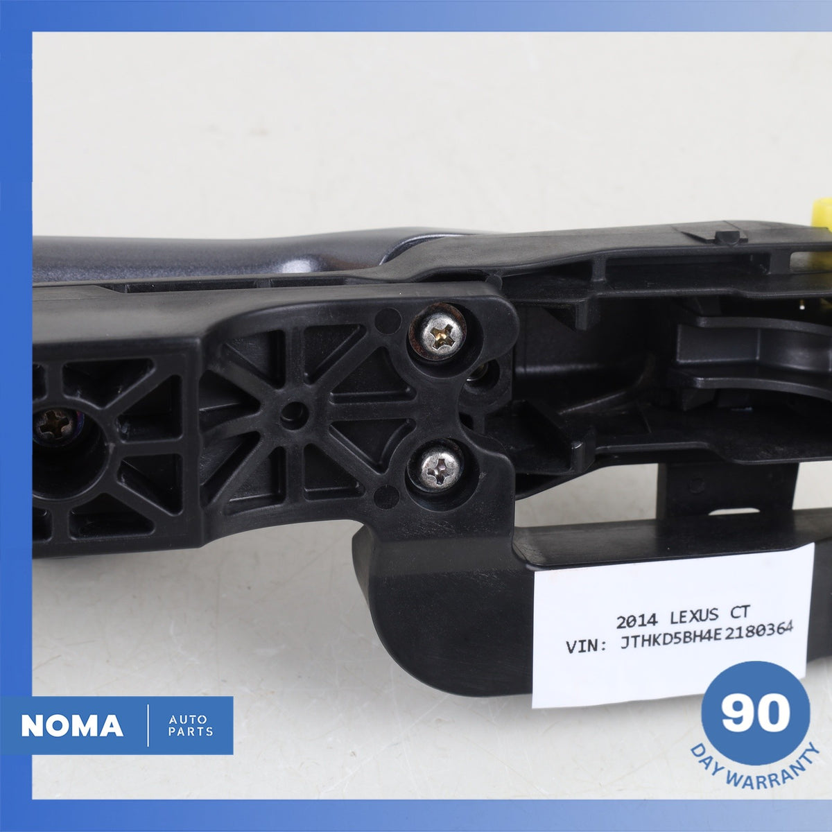 Lexus ZWA10 CT200h Rear Right Exterior Door Handle w/ Bracket Gray OEM - photo 9