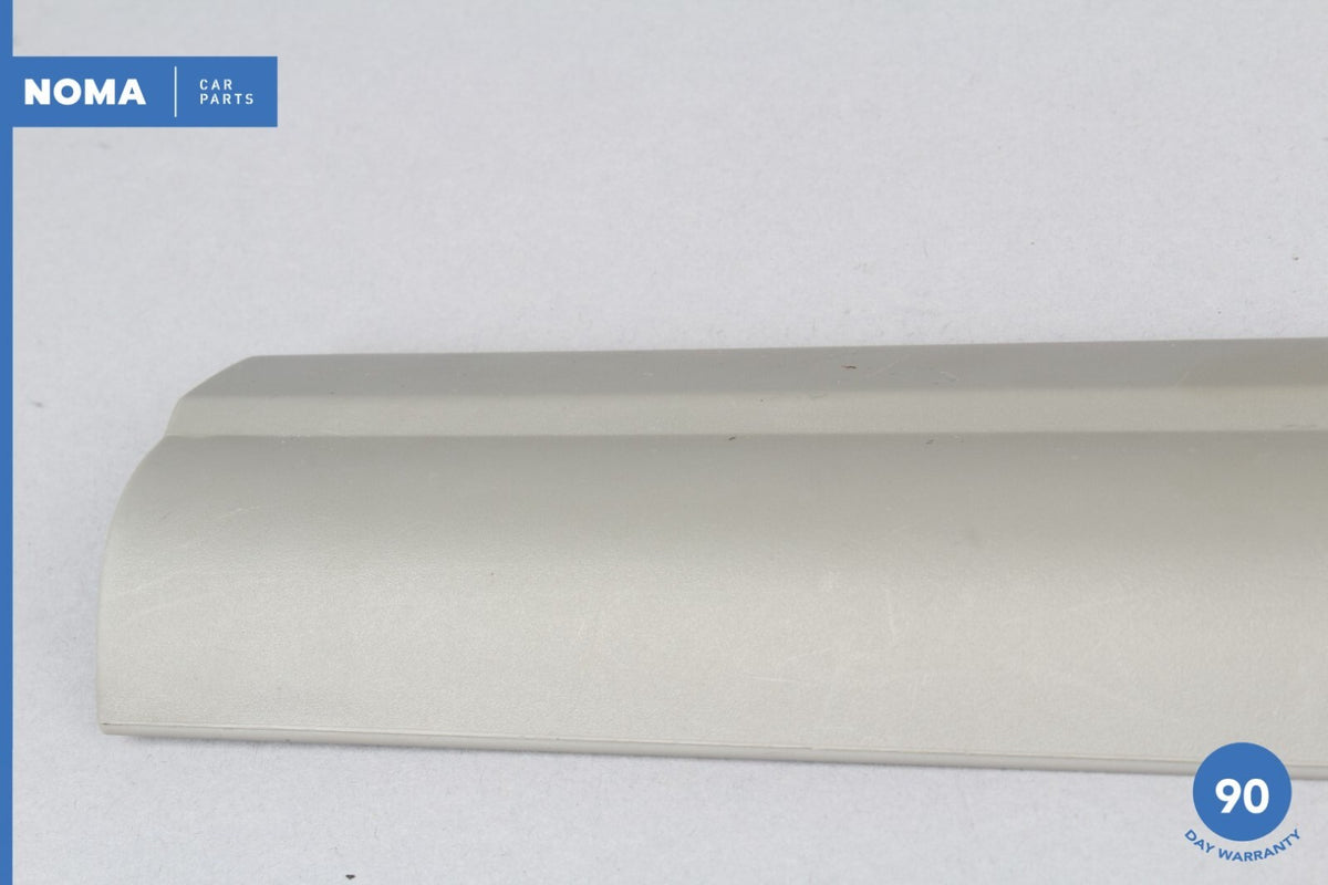 04-10 BMW 530i E60 E61 Front Right Passenger Side Door Sill Scuff Trim Grey OEM - photo 4