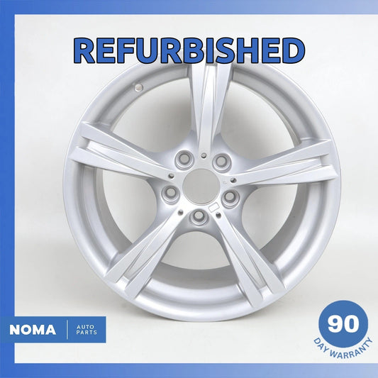 09-16 BMW E89 Z4 Style 325 8.5 x R18 18" Rear Wheel Rim Silver Refurbished OEM - photo 1