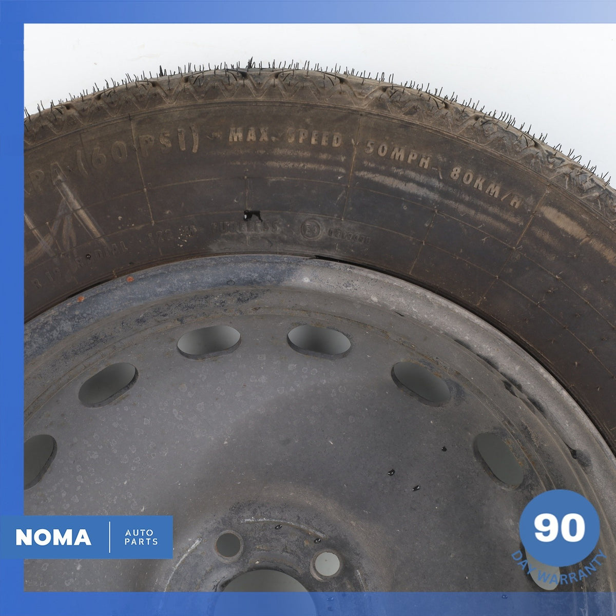 12-16 Range Rover L319 LR4 Emergency Spare Tire Wheel Donut Rim 175 80 19" OEM - photo 8