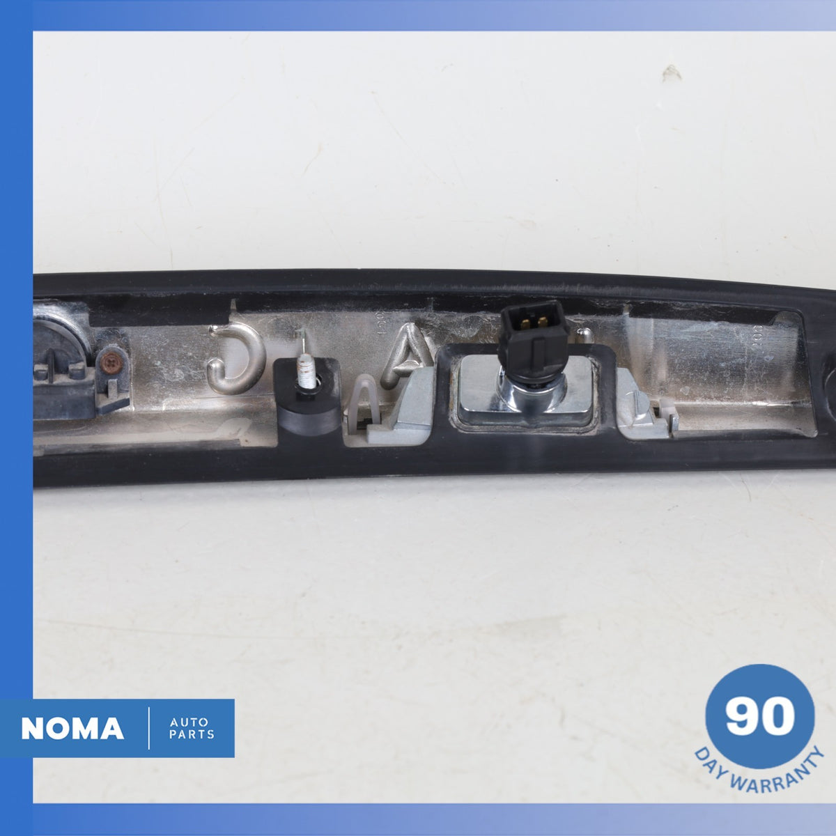 00-06 Jaguar X100 XKR Rear Trunk Bezel License Plate Light Lamp Trim Chrome OEM - photo 13
