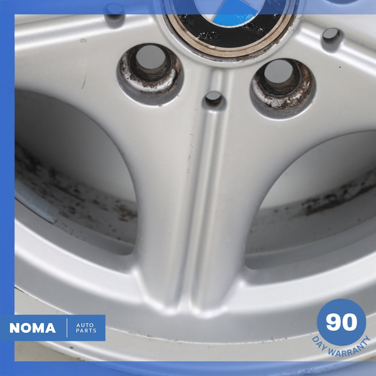 96-02 BMW E36 Z3 Style 35 7 x R16 16" Wheel Rim Silver 36111092260 OEM - photo 5