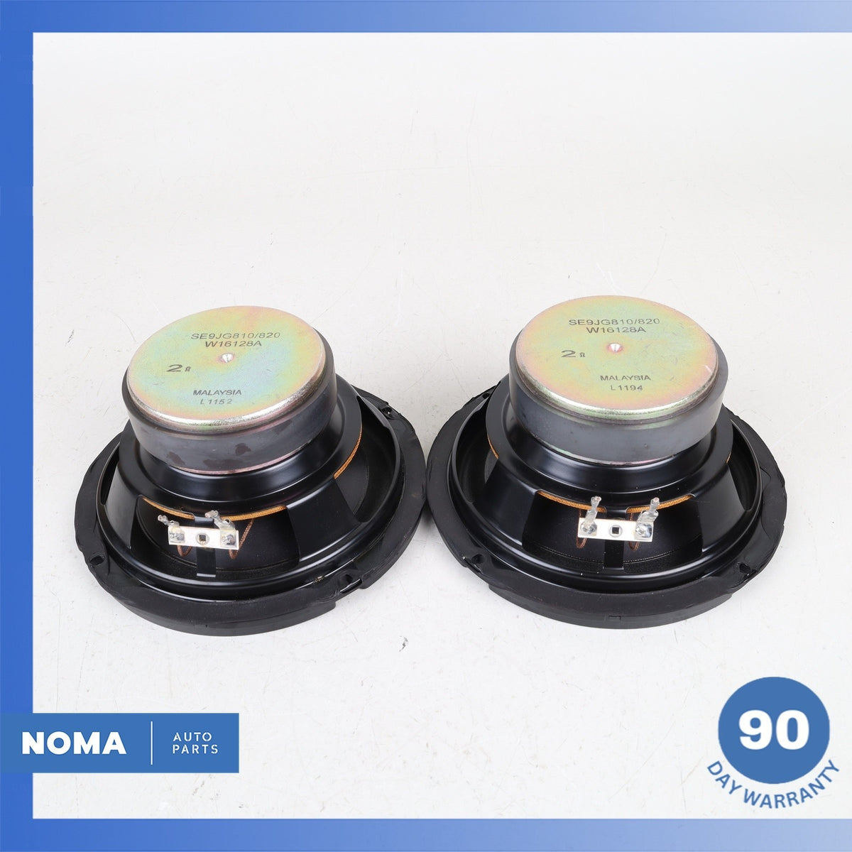 Jaguar X100 XKR Parcel Shelf Right & Left Audio Sound Loud Speaker Set OEM - photo 4