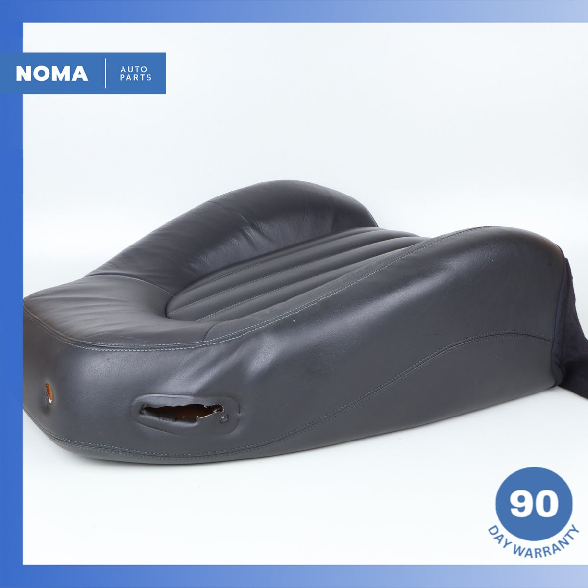 00-06 Jaguar X100 XK8 Front Right Passenger Top Upper Seat Cushion Black OEM - photo 12