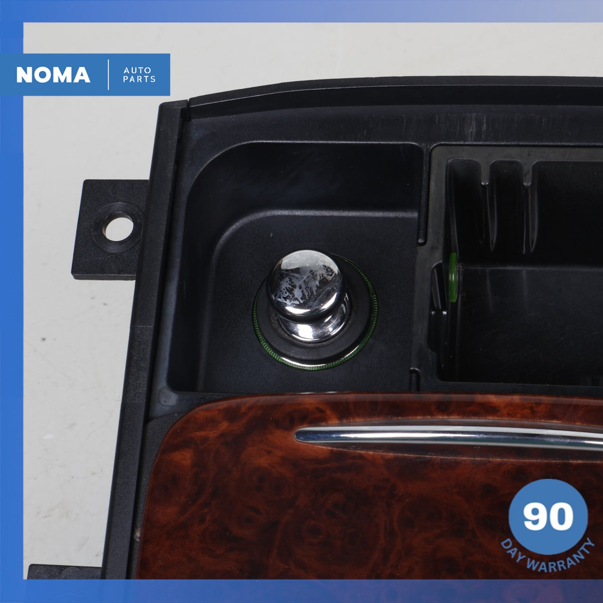 07-15 Jaguar X150 XK Center Console Ash Tray Storage Wood Cover Panel Trim OEM - photo 10