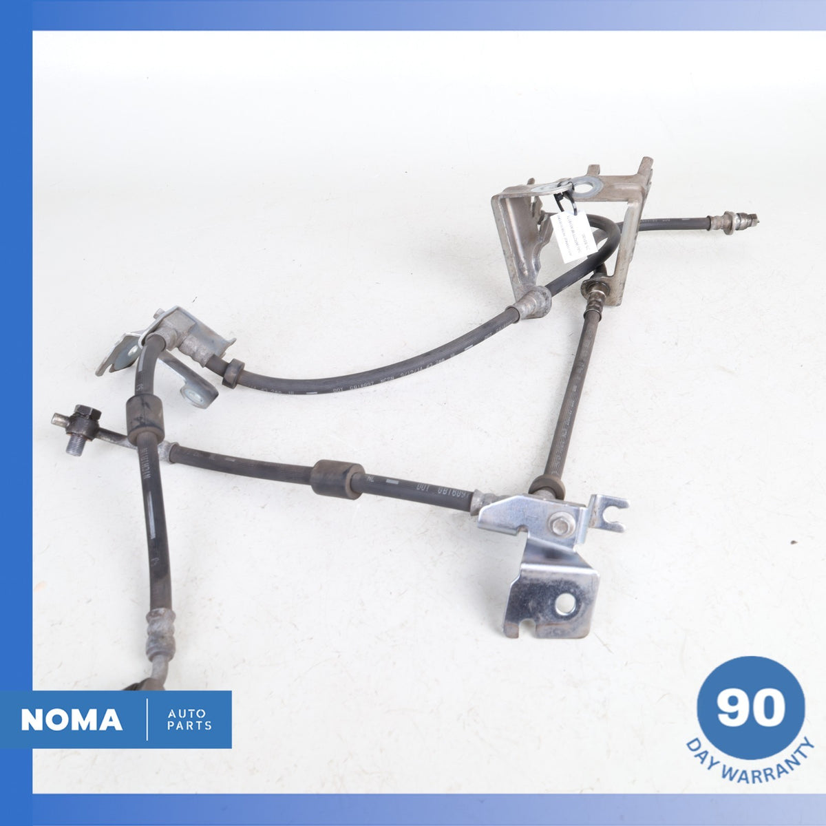 13-17 LR Range Rover Sport L494 Front Left & Right Brake Hydraulic Hose Set OEM - photo 9