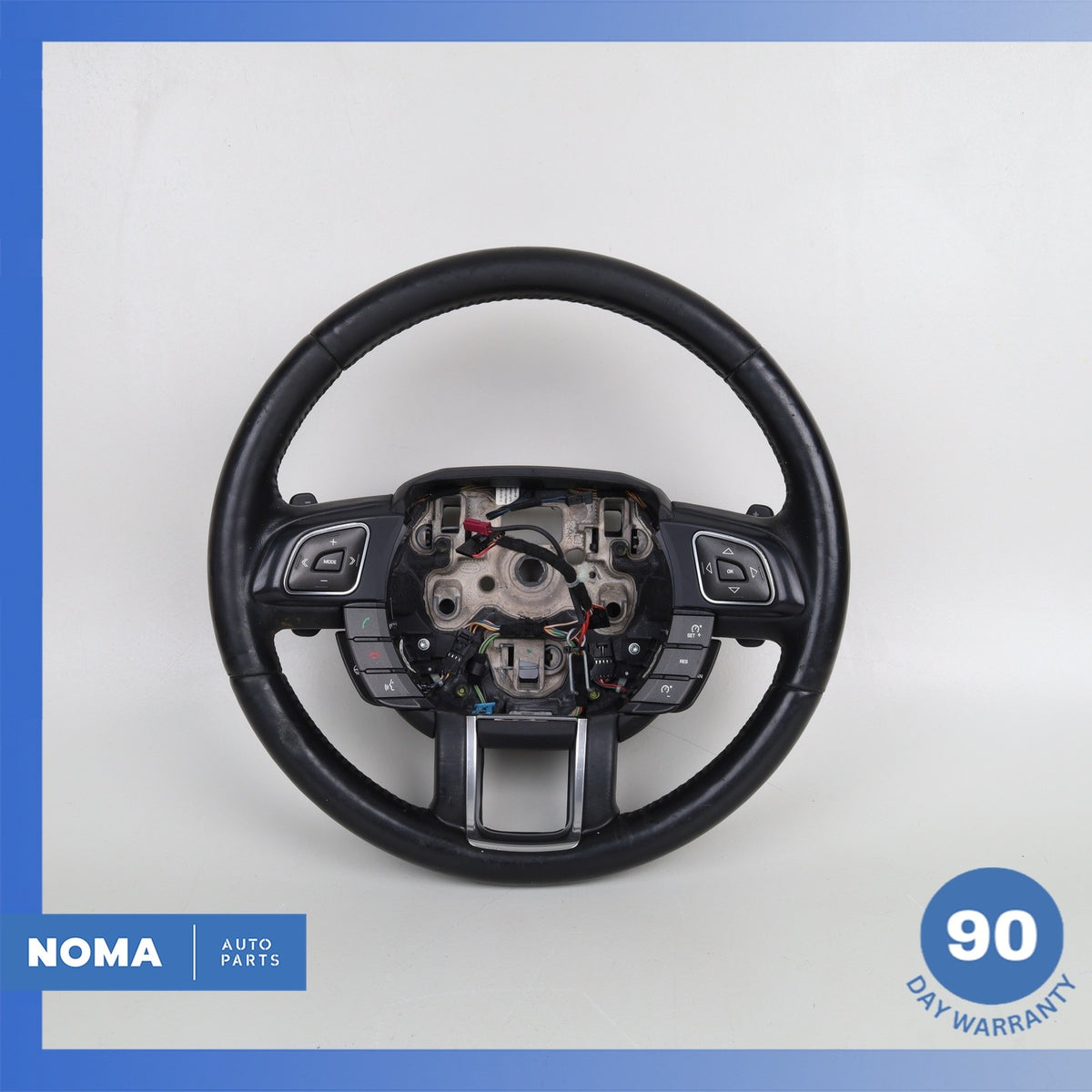 12-19 Land Rover Range Rover Evoque L538 Steering Wheel Black OEM - photo 2