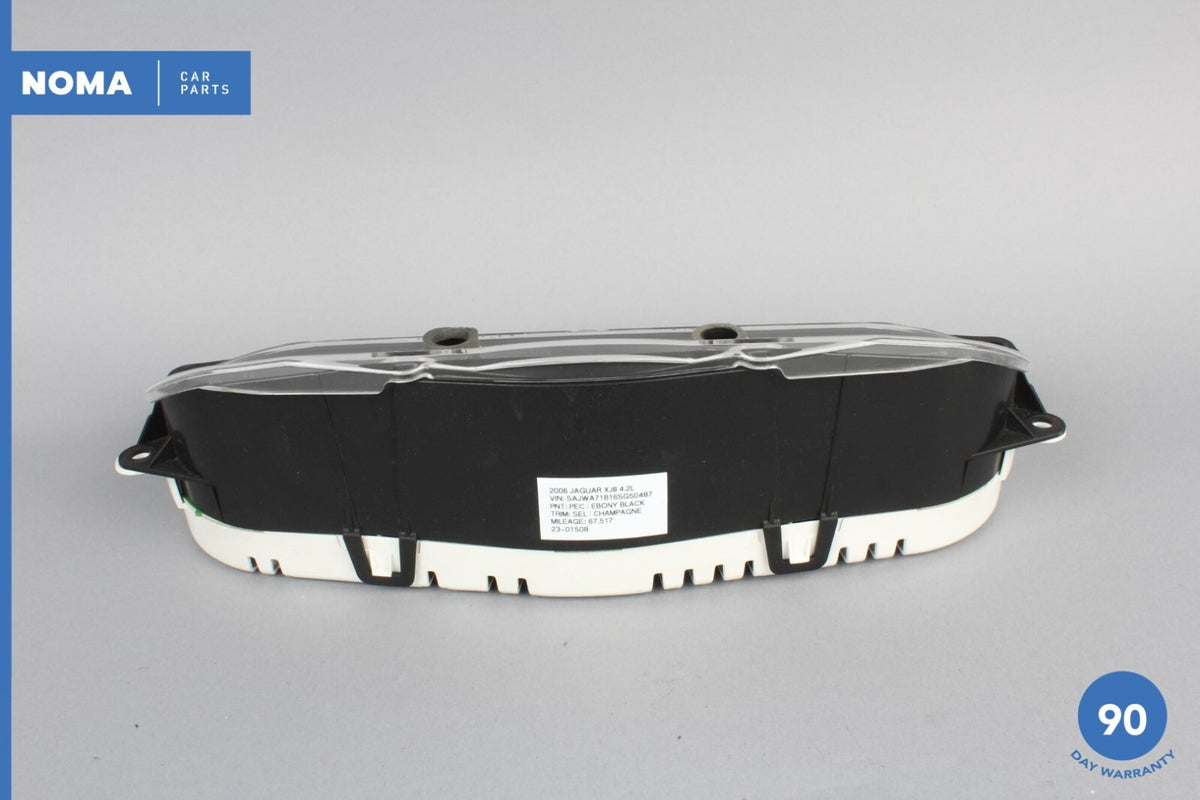 04-09 Jaguar XJ8 VDP X350 X358 Instrument Speedometer Gauge Cluster 67K OEM - photo 12