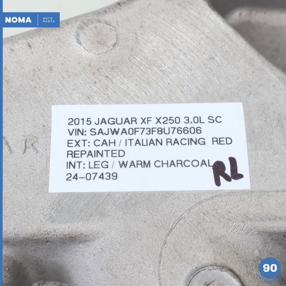 09-19 Jaguar X250 XF XJ XFR XJR Rear Left Driver Side Lower Control Arm OEM - photo 11