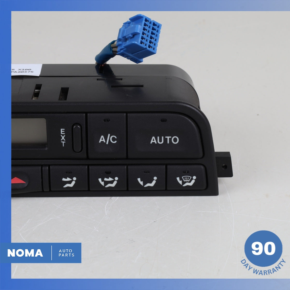 97-06 Jaguar X100 XKR XJ8 AC Climate Temperature Control Panel LJA7690BB OEM 82k - photo 3