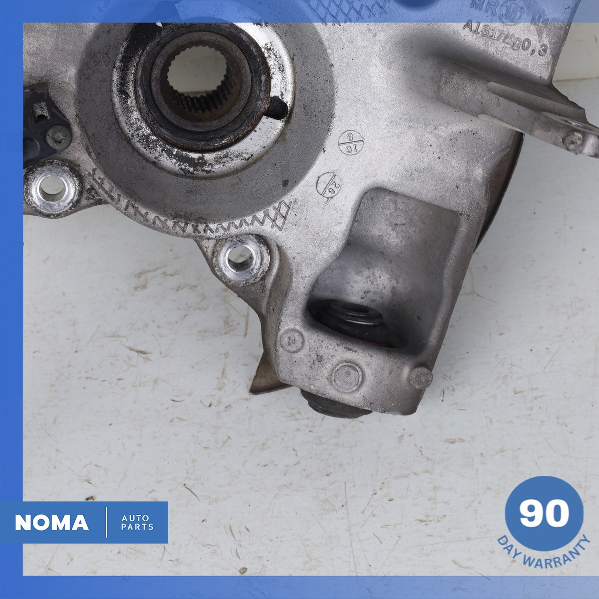 16-20 Jaguar X760 XE XF Rear Left Side Spindle Knuckle Hub w/ Shield OEM 64k - photo 12