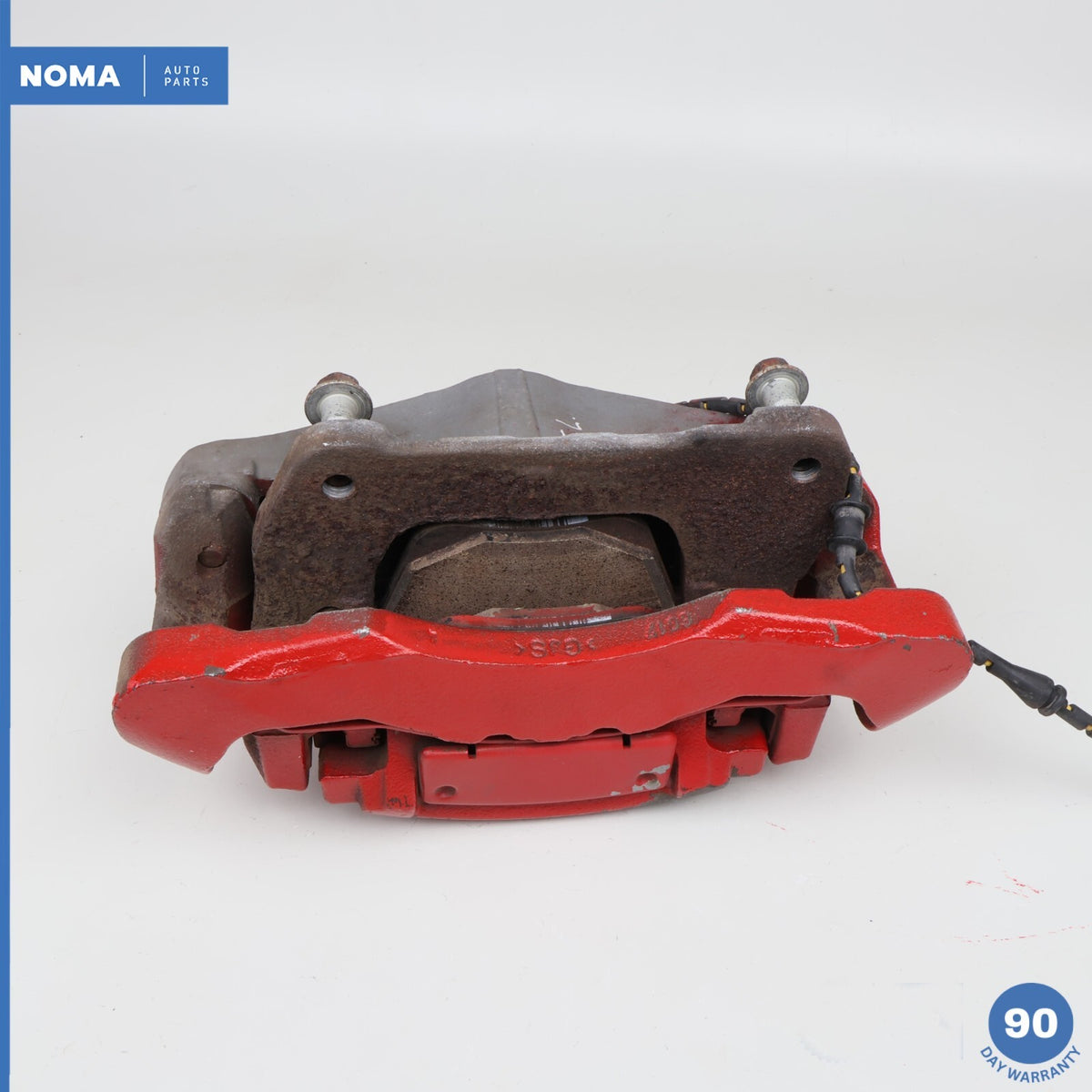 10-19 Jaguar XJ XF XK 3.0L SC 5.0L NA AWD Front Left Side Brake Caliper Red OEM - photo 10
