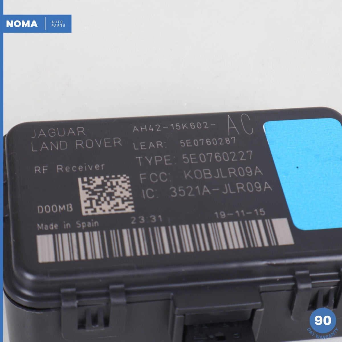 16-19 Jaguar X260 XF Keyless Entry Antenna Receiver Radio Module T2H41277 OEM - photo 2