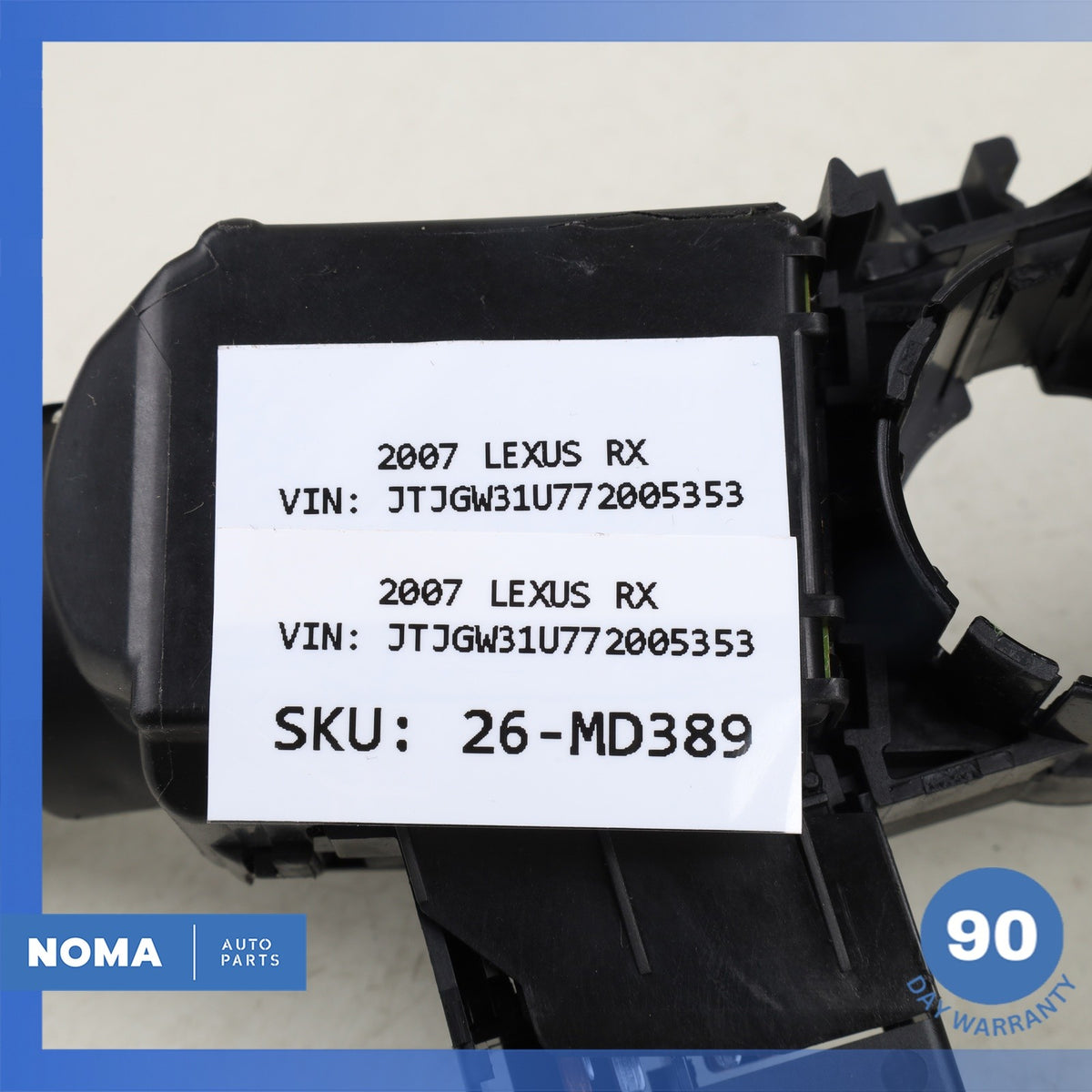 04-08 Lexus MHU33 RX400h Steering Column Control Switch OEM - photo 15