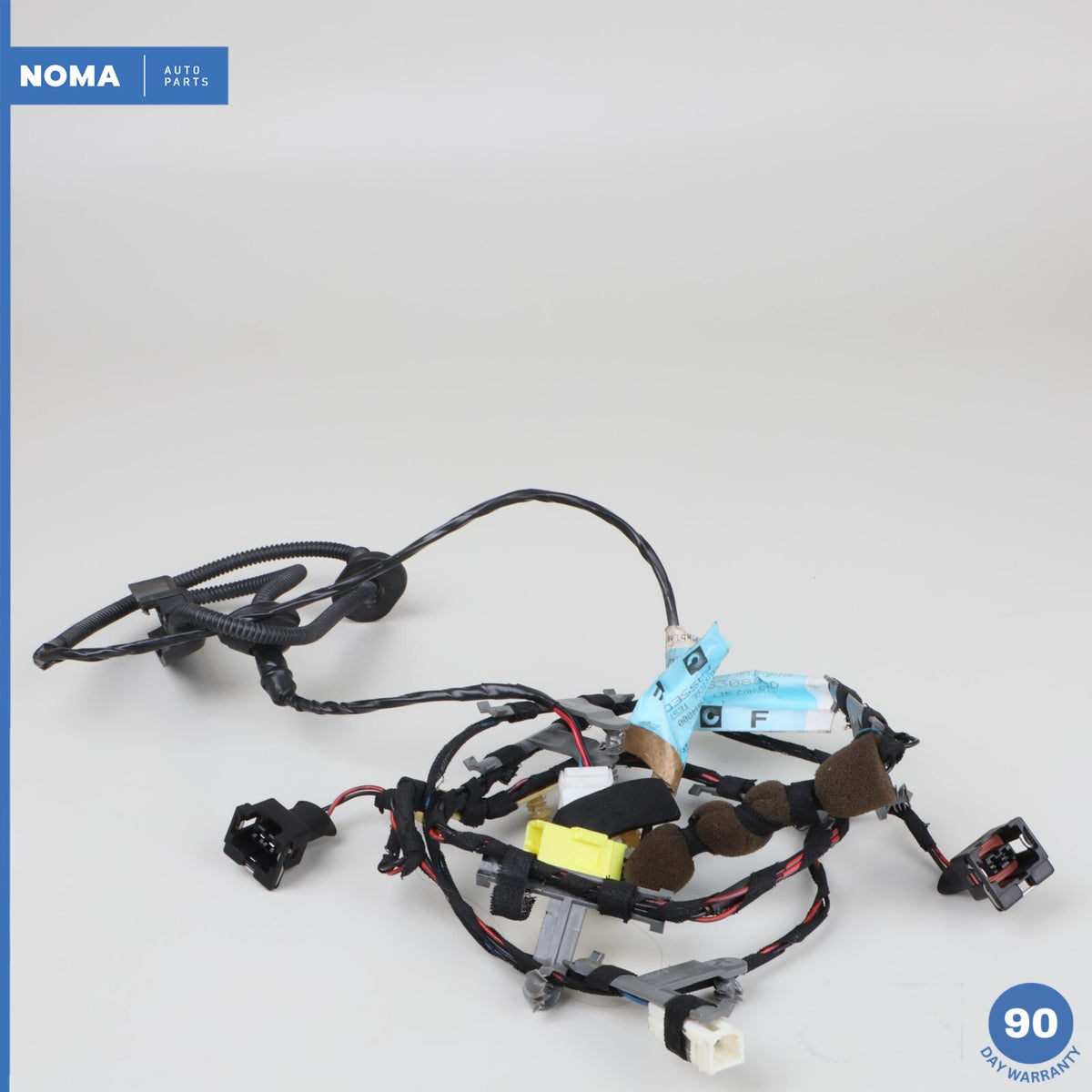 97-03 Jaguar XK8 X100 Convertible Rear Trunk Lid Plate Wire Wiring Harness OEM - photo 1