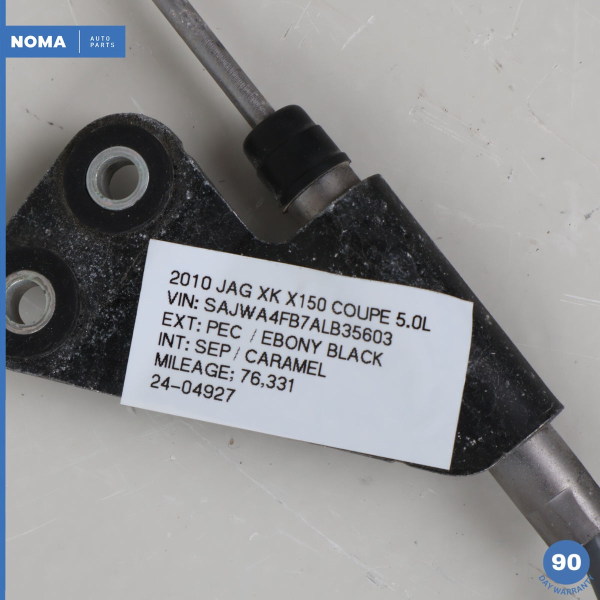 2010 Jaguar X150 XK Parking Brake Gear Box Lock Cable Line 8X237A117AE OEM - photo 14