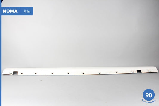 05-08 Jaguar S-Type X204 Left Driver Side Skirt Rocker Molding White NEG OEM - photo 1