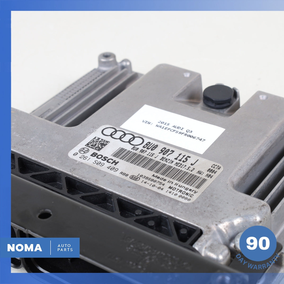 13-15 Audi 8U Q3 ECU Engine Control Module Computer 8U0907115J OEM - photo 5