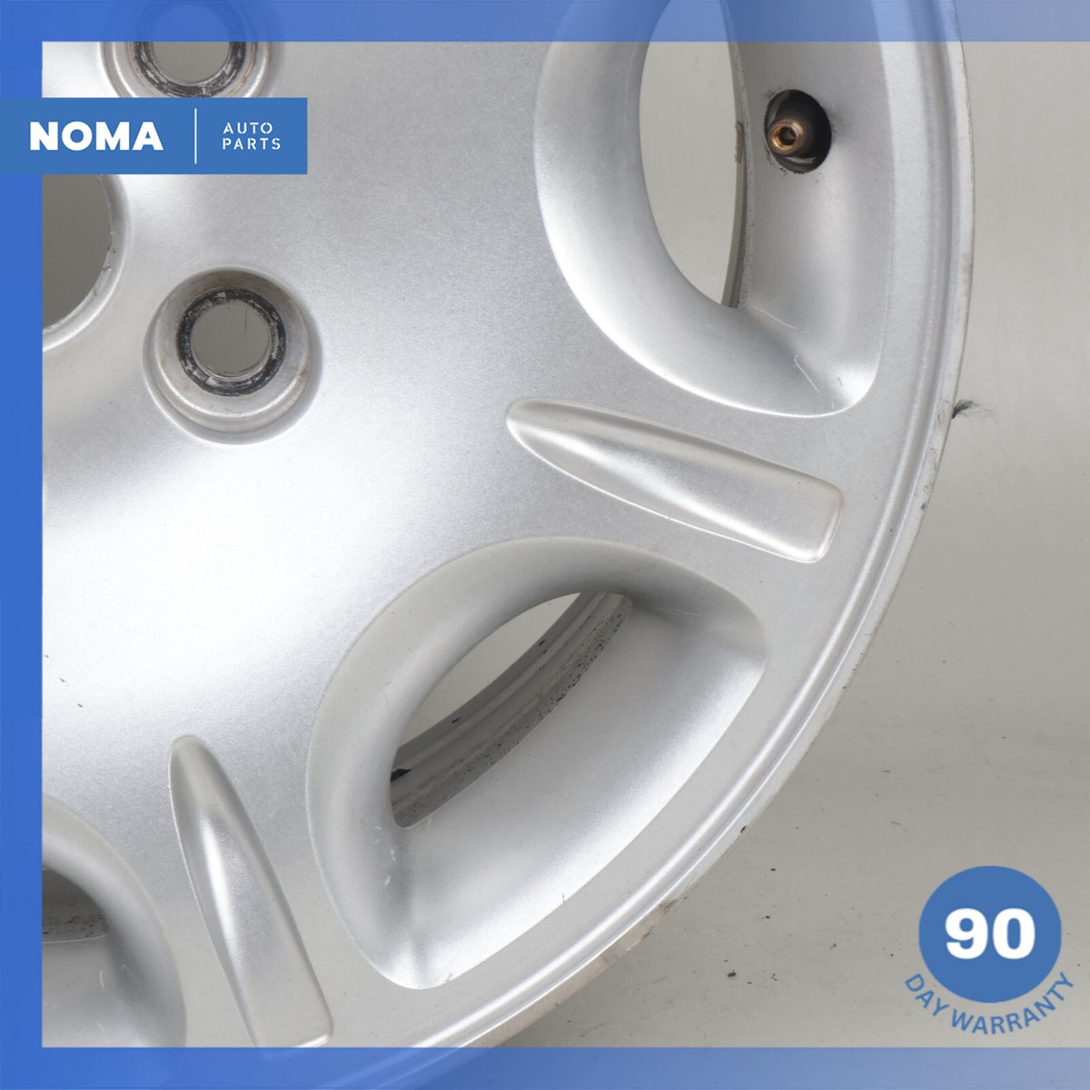98-03 Jaguar X308 XJ8 Vanden Plas Lunar 7 x 16 Wheel Rim Silver MNC6113CB OEM - photo 4