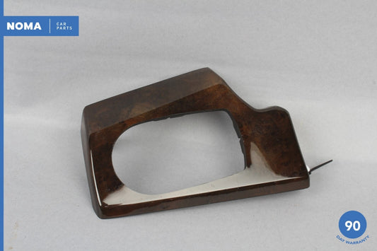 03-08 BMW Z4 E85 Roadster Left Side Dashboard Trim Bezel Finisher Wood OEM - photo 1