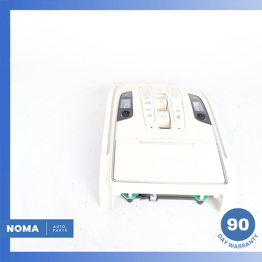 Audi D4 A8L Front Overhead Dome Light Roof Console Beige OEM - photo 1