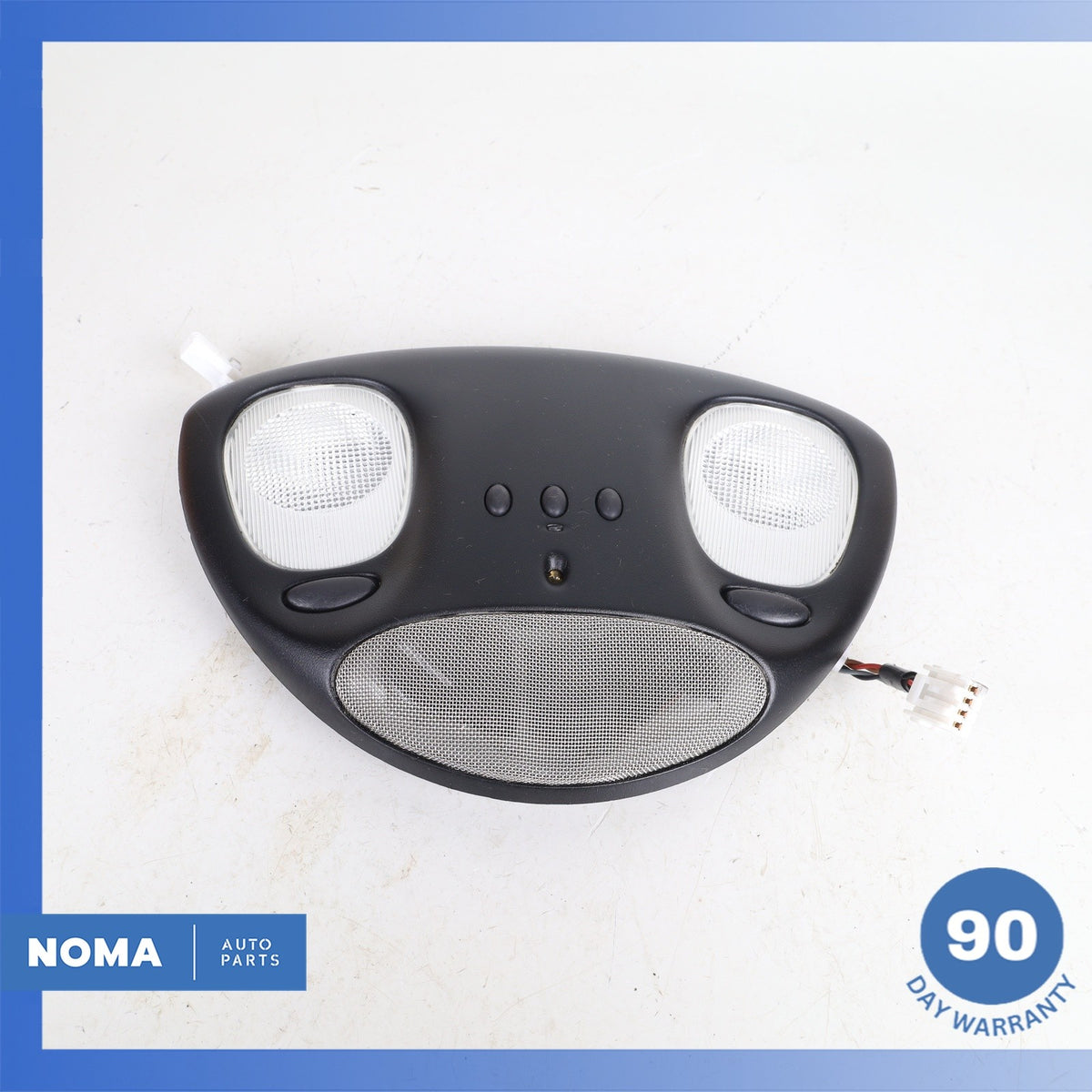 01-06 Jaguar X100 XKR XK8 Dome Light Overhead Map Lamp Light Black OEM 62k - photo 2