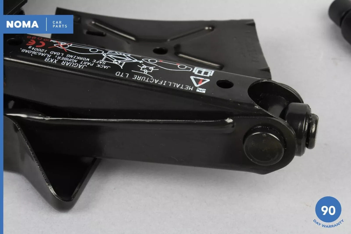 97-06 Jaguar X100 XK8 XKR Emergency Spare Tire Tool Kit w/ Case MJA6360AB OEM - photo 4