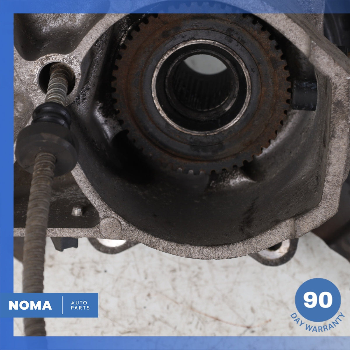 00-06 Jaguar X100 XKR XJ8 Rear Left Spindle Knuckle Hub w/ Shield OEM - photo 10