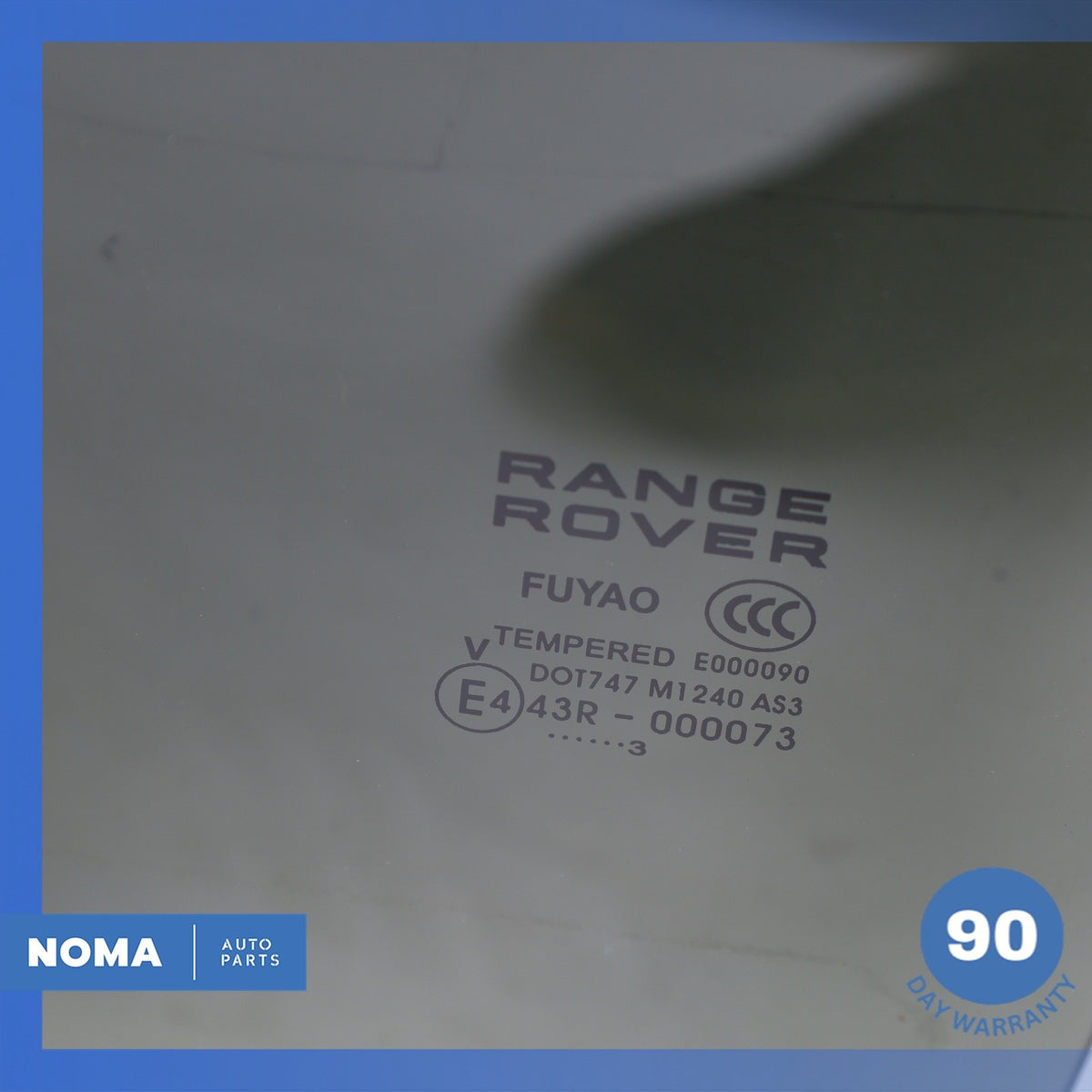 12-19 Range Rover Evoque L538 4DR Rear Left Driver Side Door Window Glass OEM - photo 7