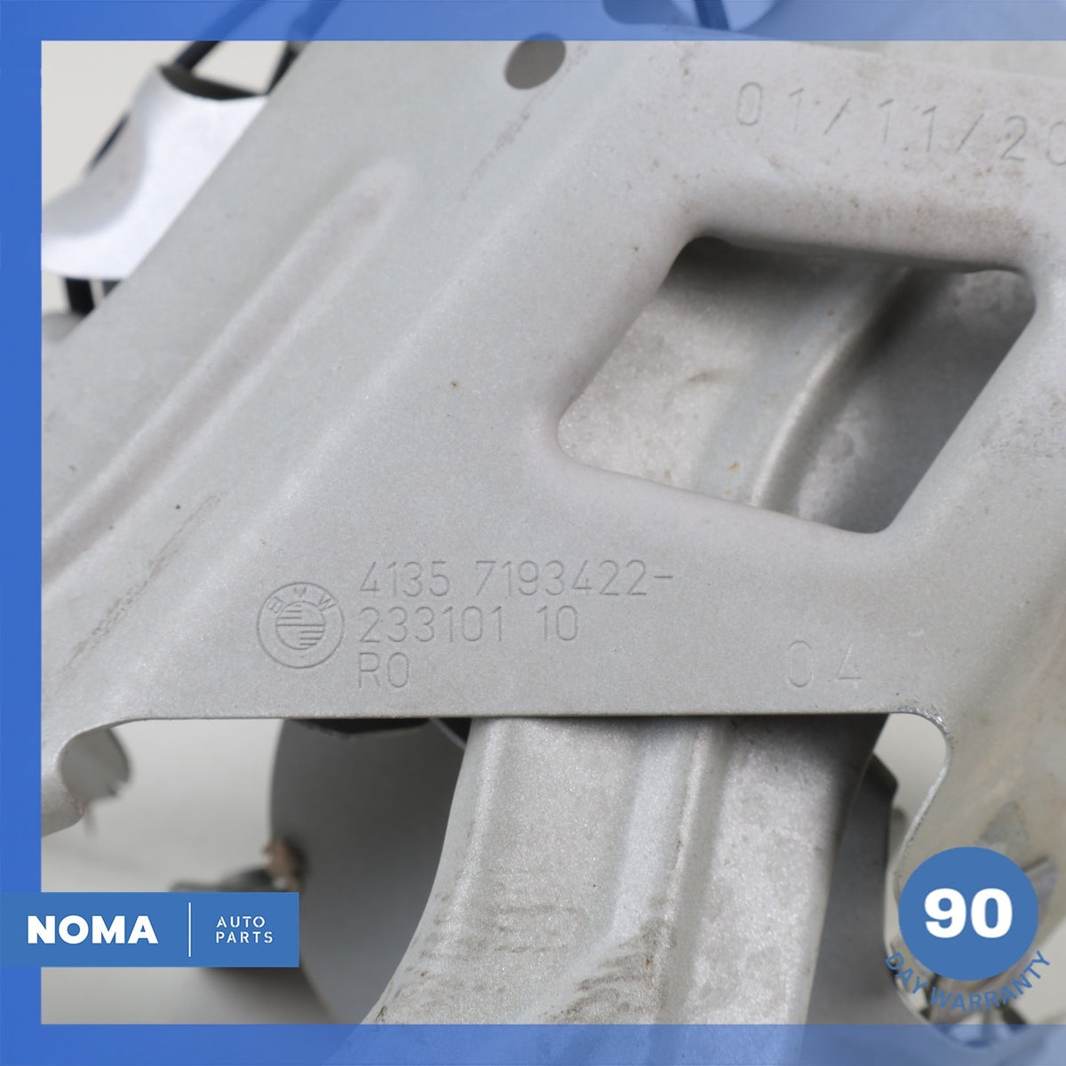 BMW F07 535i 550i GT Front Left & Right Fender Wing Support Bracket Set OEM - photo 16