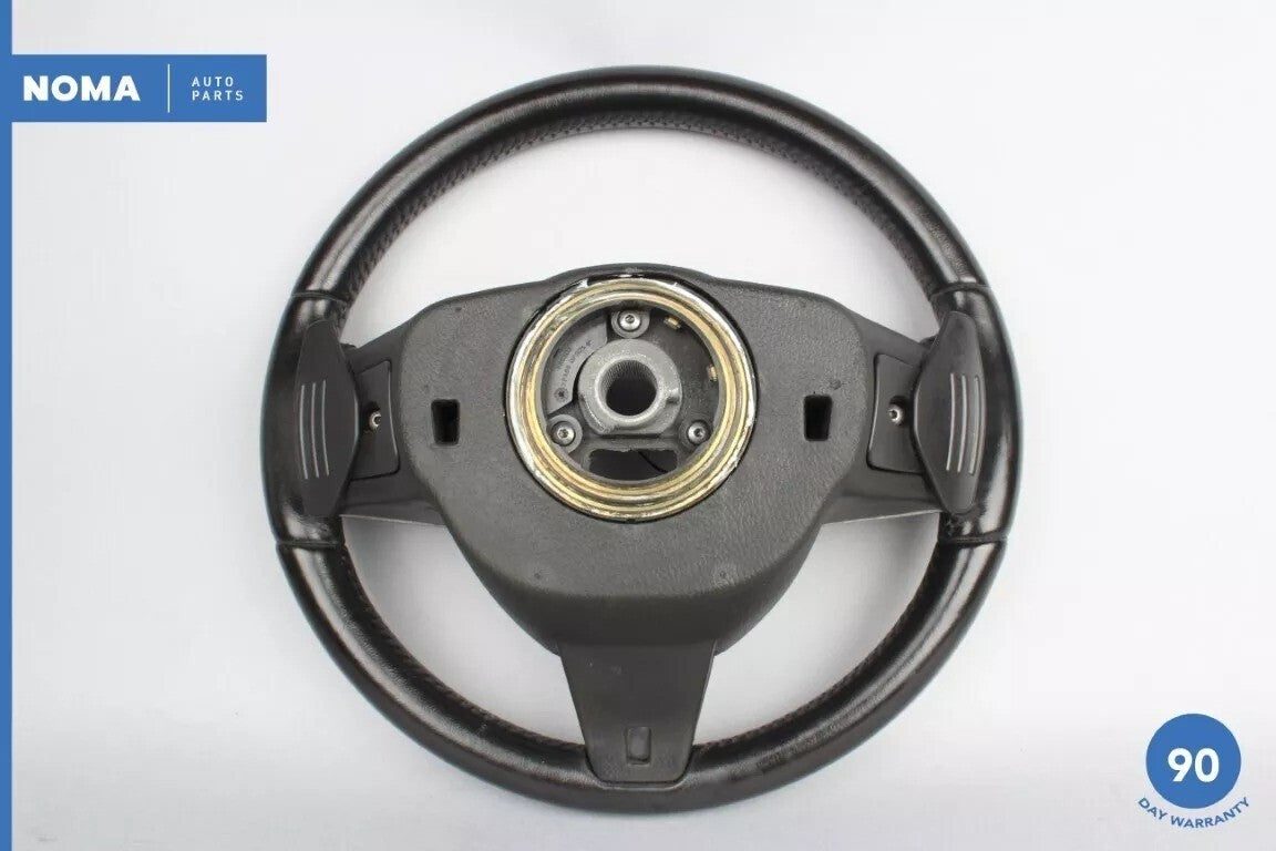 07-11 Jaguar X150 XK XF Steering Wheel w/ Switch & Paddle Shifters Black OEM - photo 11