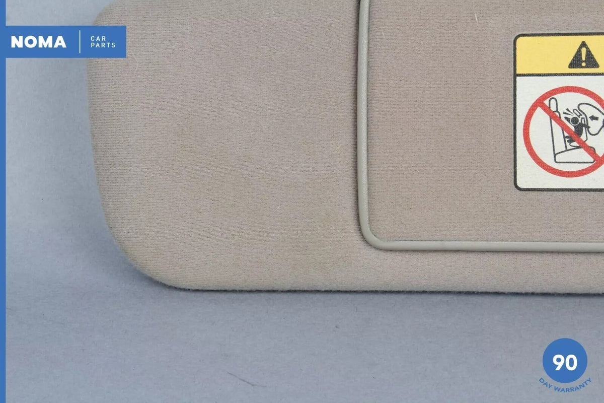 98-03 Jaguar X308 XJ8 XJR VDP Left Driver Side Sun Visor Shade Beige OEM - photo 11