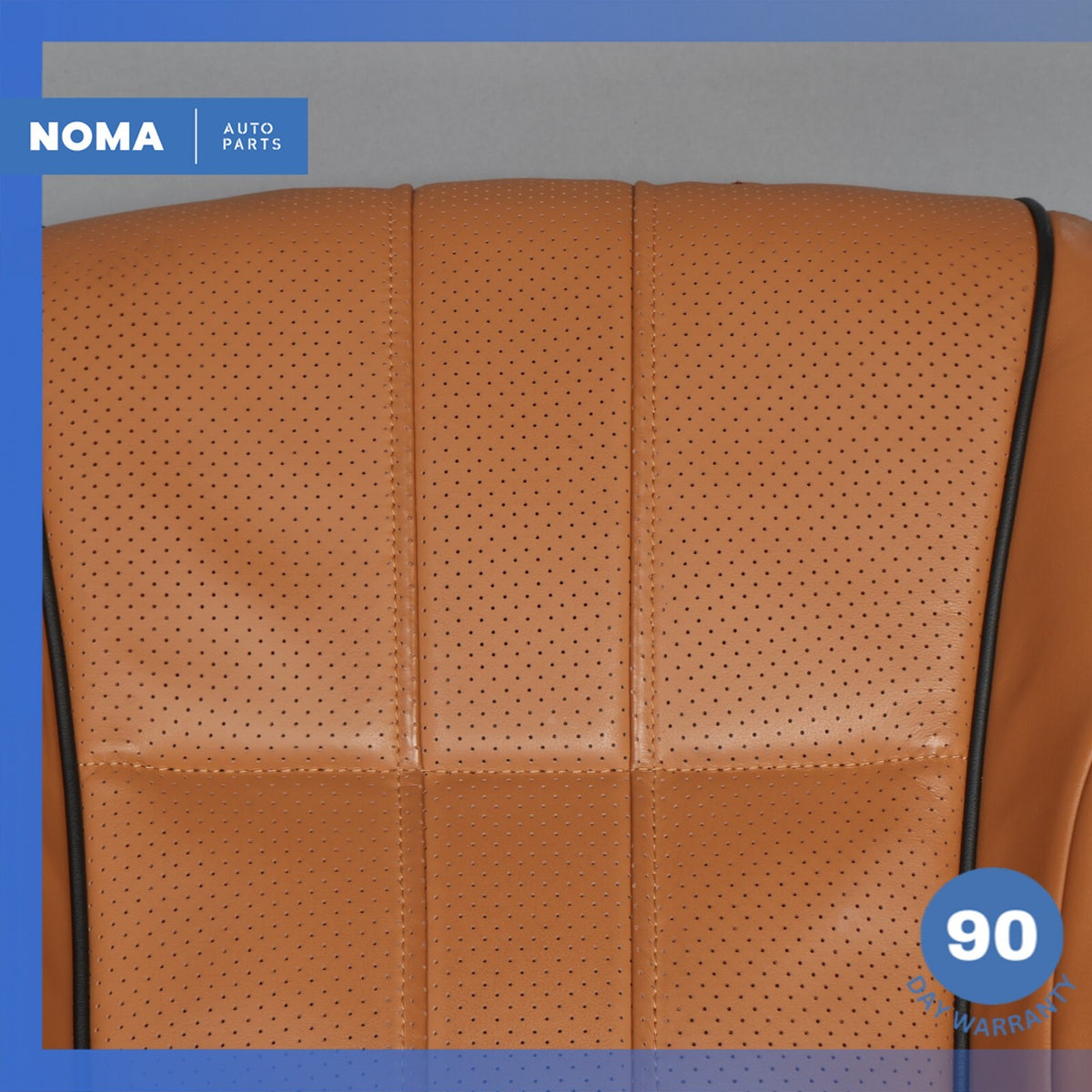 10-19 Jaguar X351 XJL XJR Front Right Passenger Top Upper Seat Cushion Brown OEM - photo 4