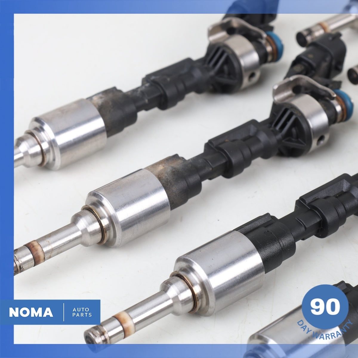 10-19 Jaguar X250 XF L405 5.0L AJ133 Engine Motor Fuel Injector Set OEM - photo 8
