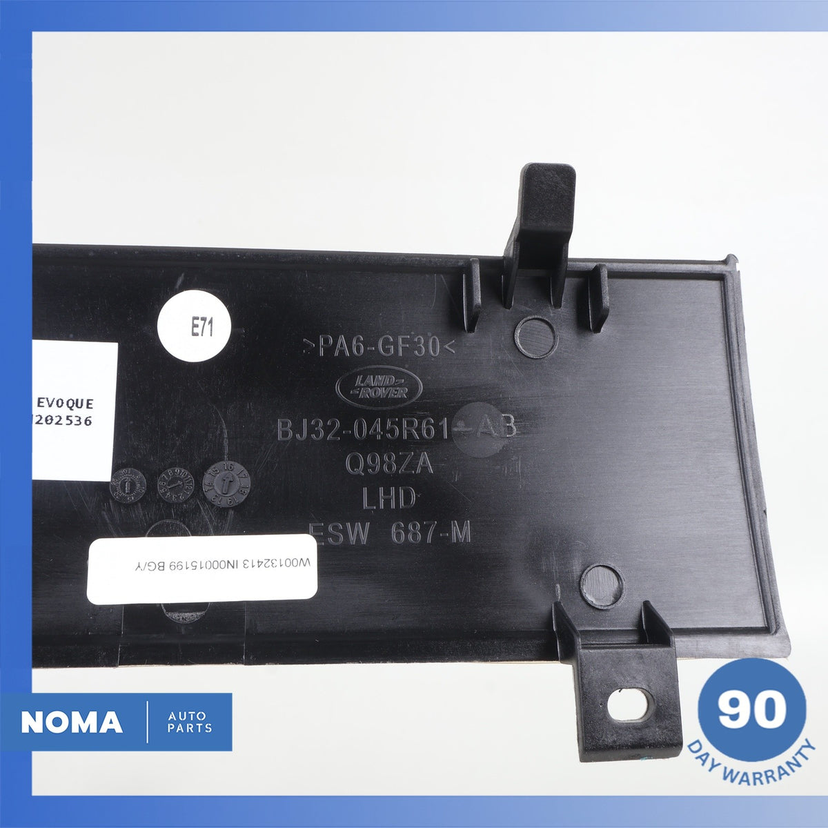 13-19 Range Rover Evoque L538 Dashboard Dash Board Right Side Trim Cover Set OEM - photo 13