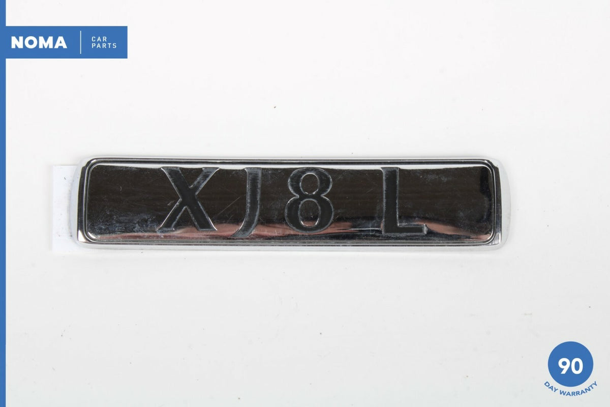 05-09 Jaguar XJ8 Vanden Plas X350 Rear Left Driver Side Trunk Lid Logo Badge OEM - photo 1