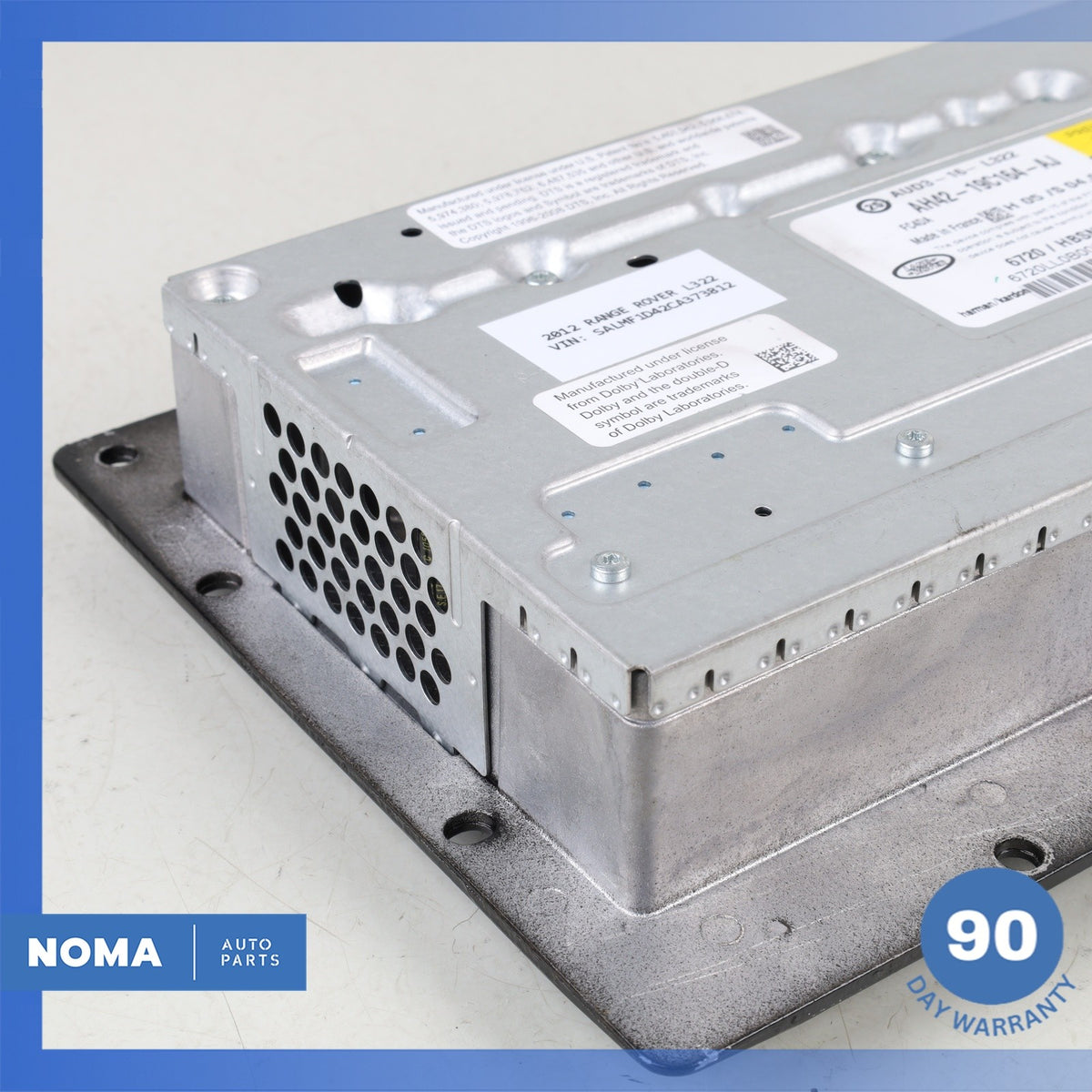 10-12 Land Rover Range Rover L322 ICE 1200W Stereo Audio Amplifier Amp OEM - photo 13