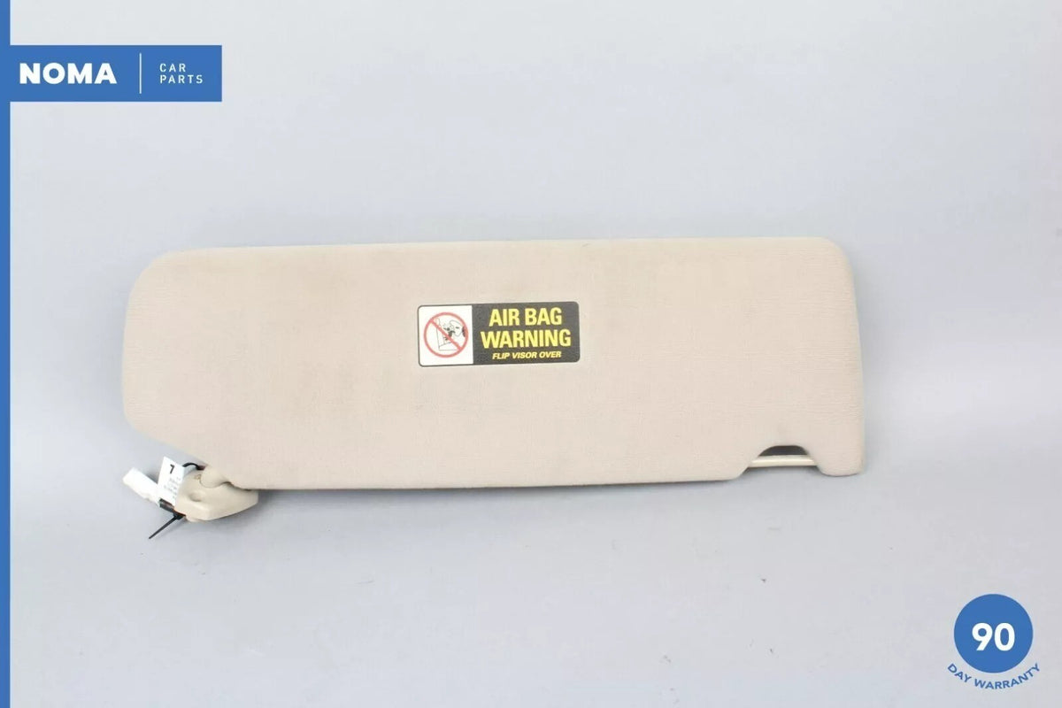 98-03 Jaguar X308 XJ8 XJR VDP Left Driver Side Sun Visor Shade Beige OEM - photo 1