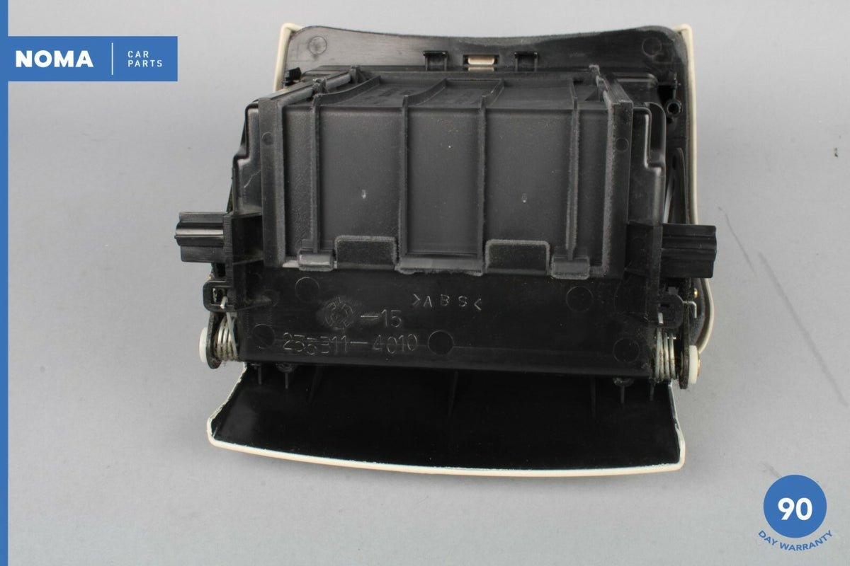 02-08 Lexus SC430 Z40 Rear Center Console Storage Compartment Pocket ECRU OEM - photo 6