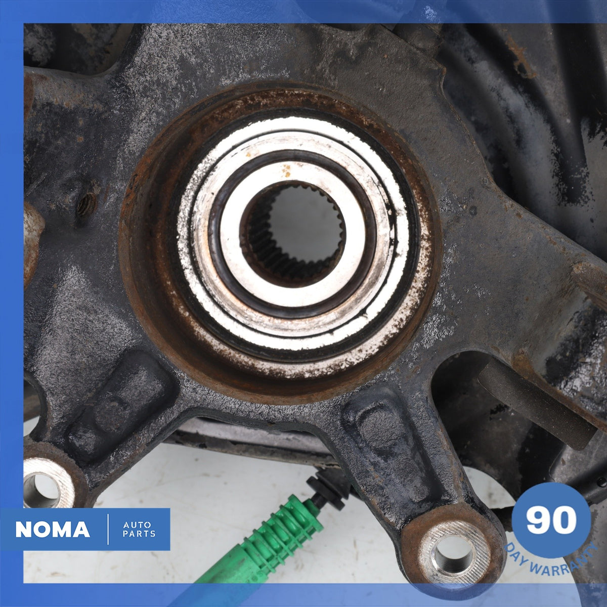 06-09 Land Rover Range Rover L322 Front Right Spindle Knuckle Hub w/ Shield OEM - photo 12