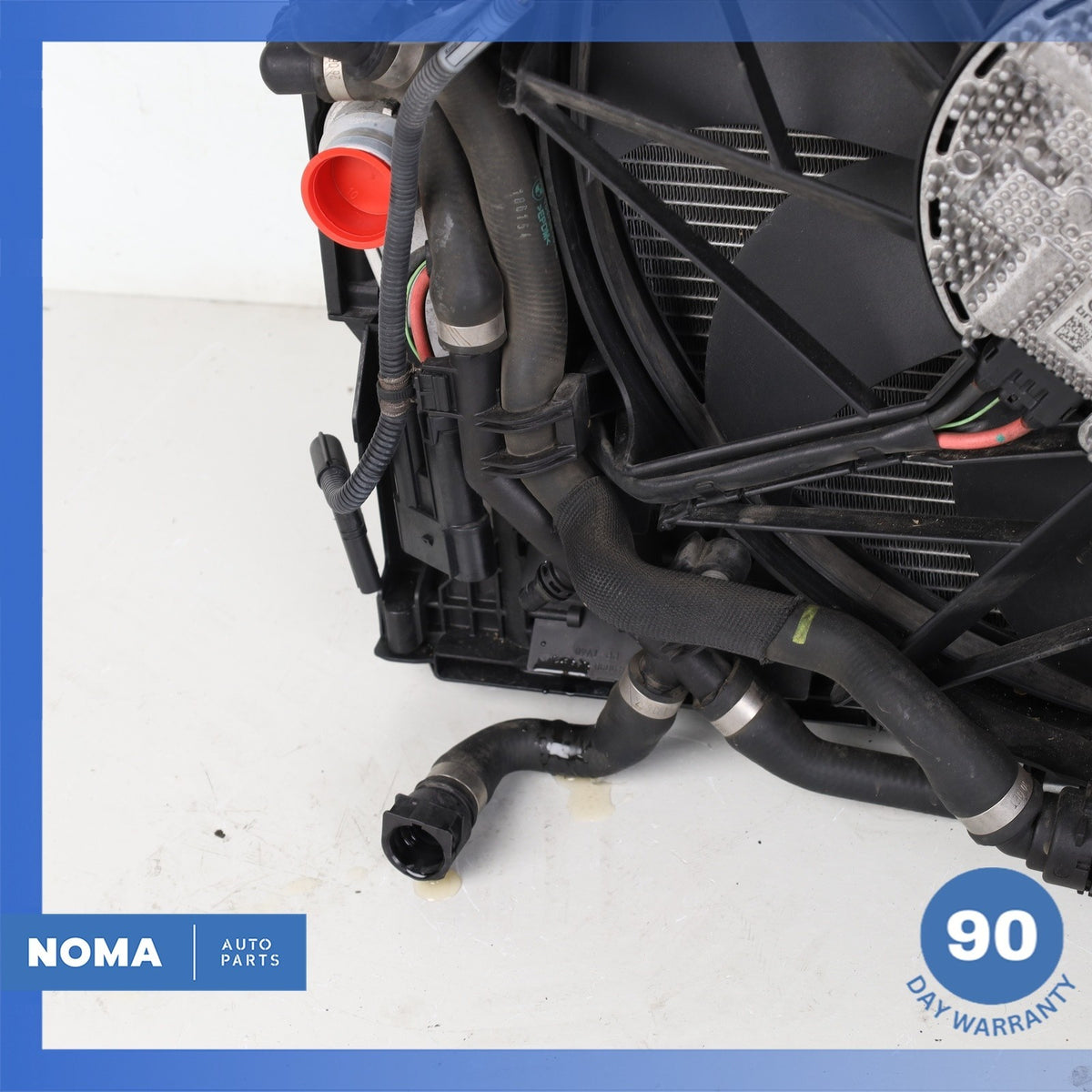 09-15 BMW F02 750i N63 Engine Motor Radiator Cooling Fan Assembly OEM - photo 6