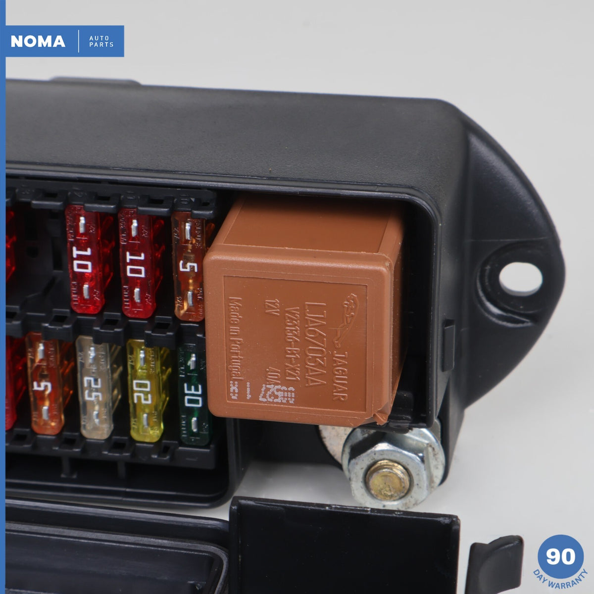 00-03 Jaguar XKR X100 Engine Motor Bay Room Relay Fusebox Fuse Box LJD2800CB OEM - photo 2