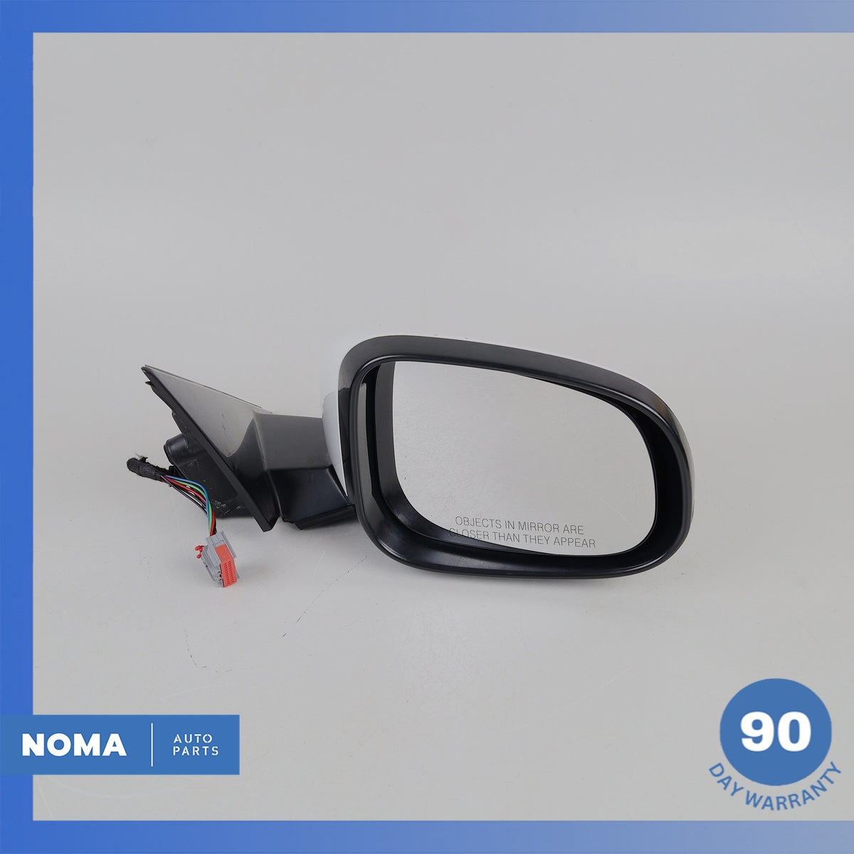 17-19 Jaguar X760 XE Right Passenger Side Rear View Door Mirror White OEM - photo 2