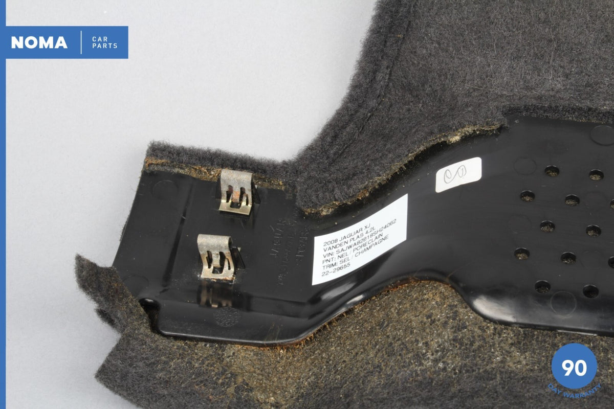 08-09 Jaguar XJ8 XJR VDP X358 Front Left Side Seat Under Cover Trim PVJ OEM - photo 10