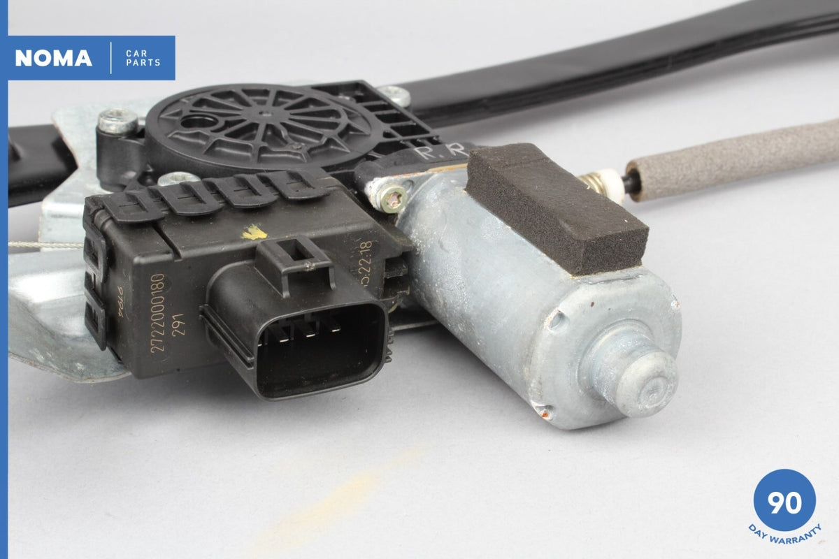 04-09 Jaguar XJ8 XJR X350 X358 SWB Rear Right Side Window Regulator Motor OEM - photo 8