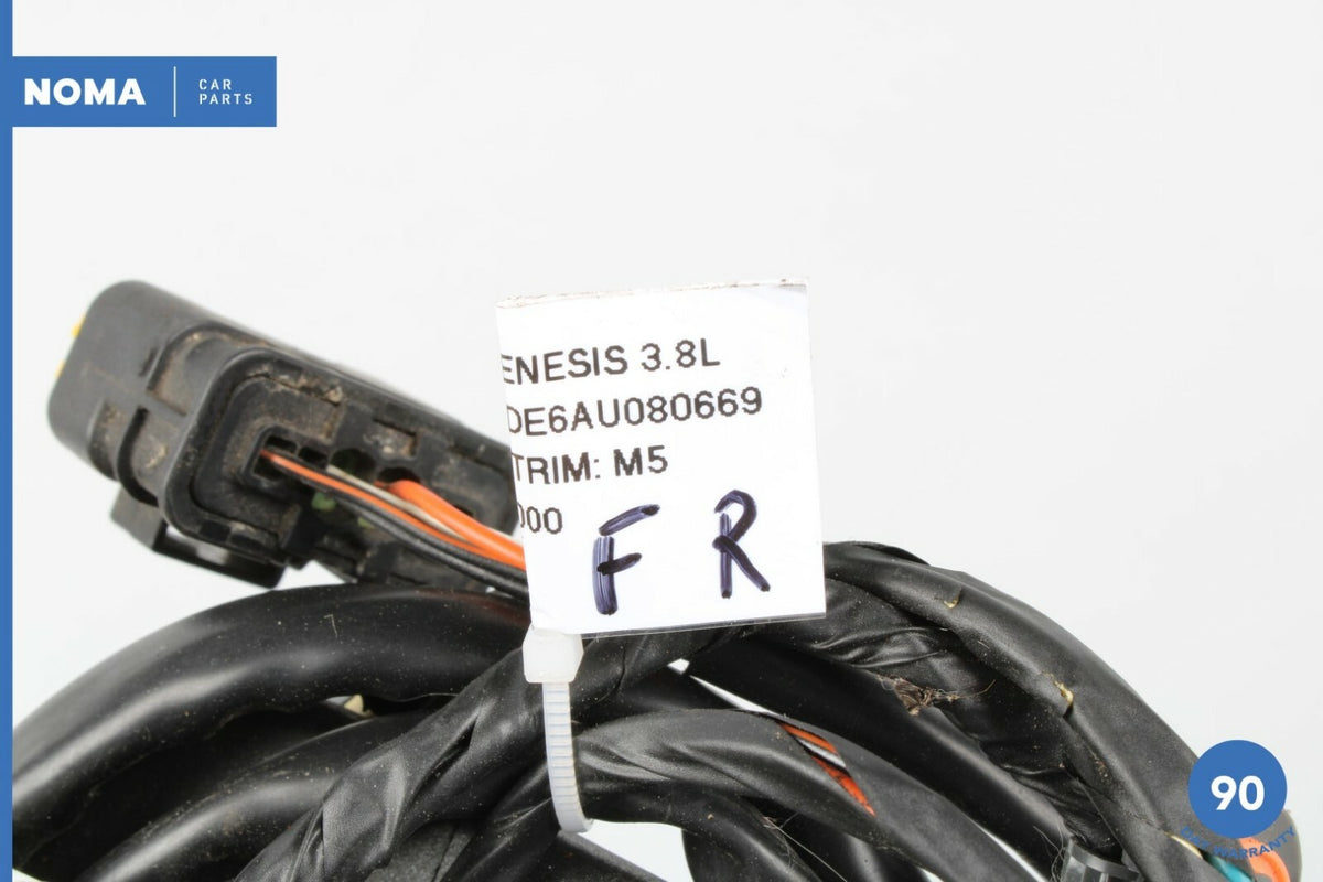 09-12 Hyundai Genesis Rear Left Door Wire Wiring Harness 91650-3M040 OEM - photo 9