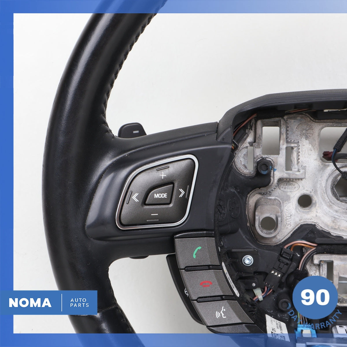 12-19 Land Rover Range Rover Evoque L538 Steering Wheel Black OEM - photo 3