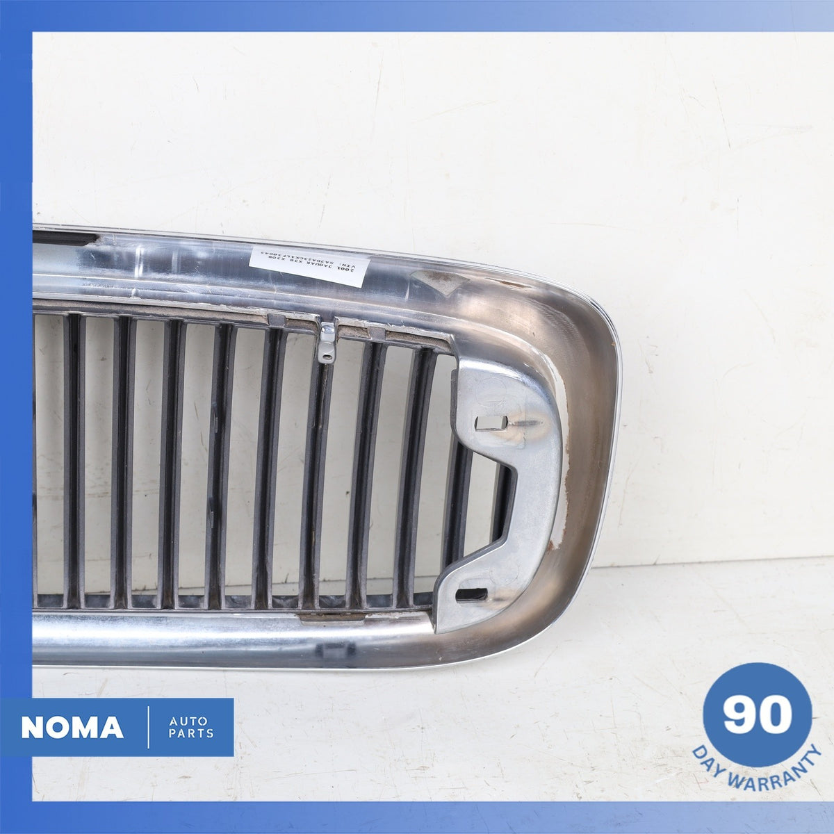 98-03 Jaguar X308 XJ8 XJR VDP Front Radiator Center Grille Chrome HNC5504CB OEM - photo 14