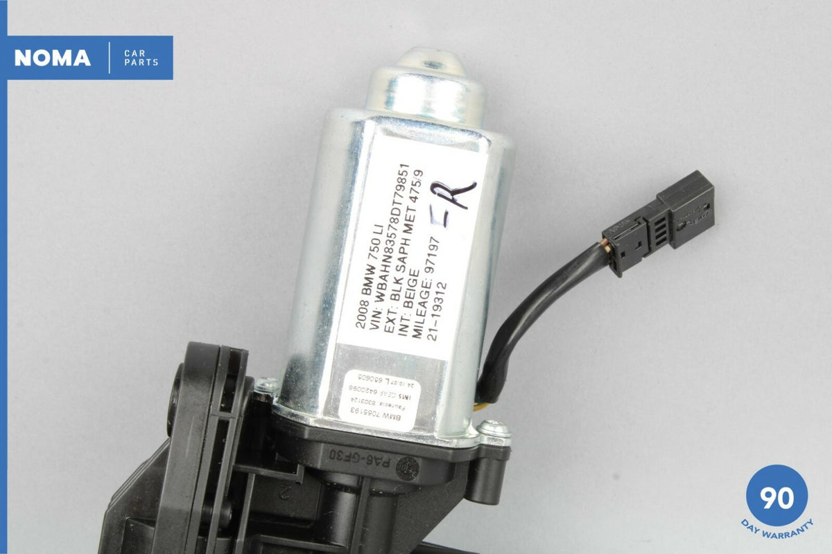 02-08 BMW 750Li 760Li E66 Front Right Passenger Side Seat Backrest Motor OEM - photo 3