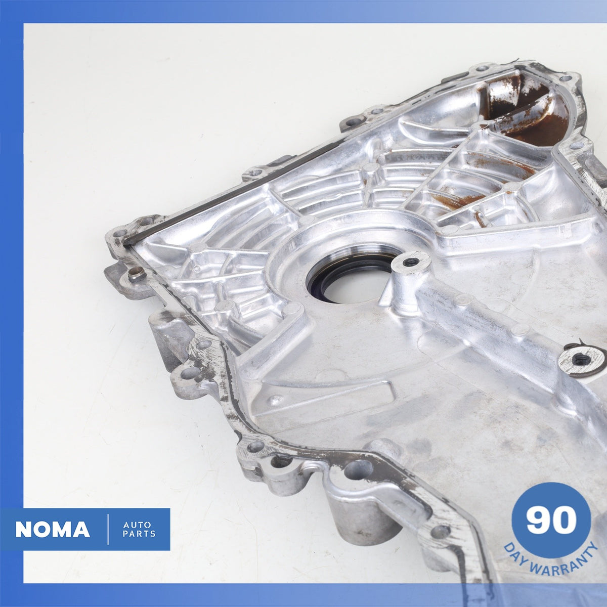12-17 Jaguar X250 XF XE Evoque L538 L550 2.0 204PT Engine Chain Timing Cover OEM - photo 12